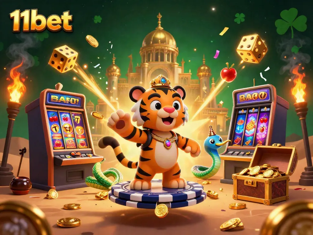Engage with 11bet in a vibrant 3D casino world filled with jackpots, exciting games, and enchanting characters.