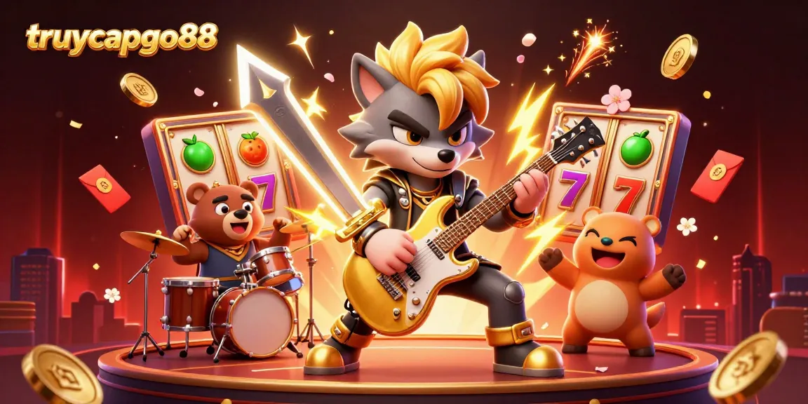 Experience the excitement of truycapgo88 with vibrant characters and thrilling slot elements.