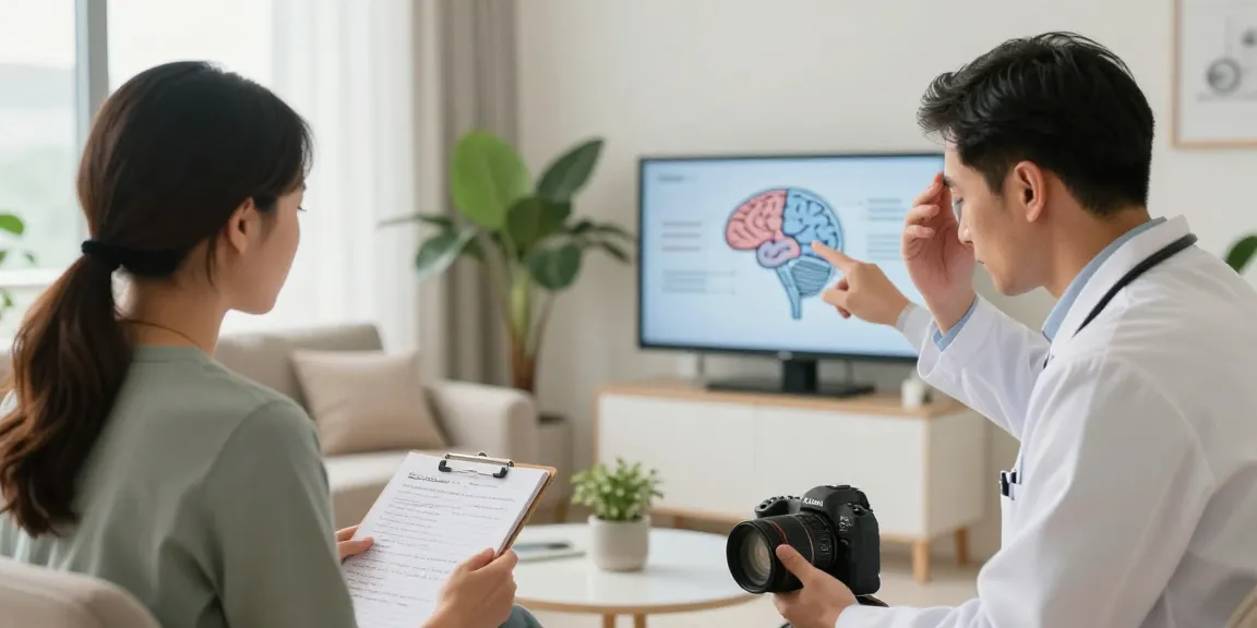 Consultation with a headache specialist Abu Dhabi in a modern clinic