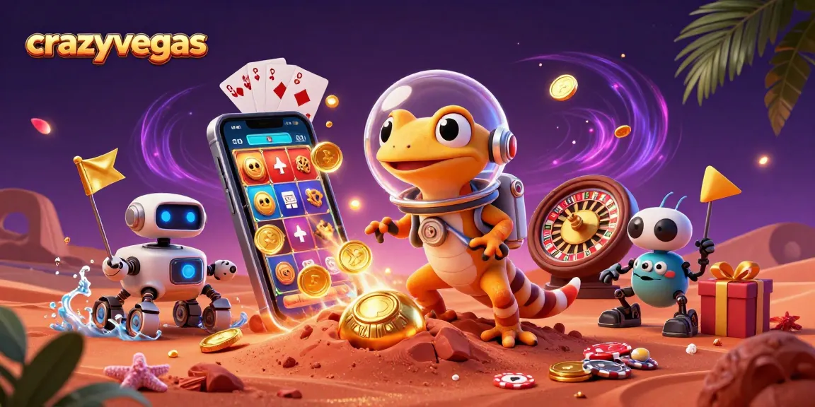 Experience the thrill of crazyvegas with vibrant slots and golden casinos on Mars.